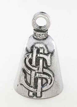 Money symbol on bell