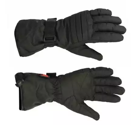 Textile weatherproof insulated glove