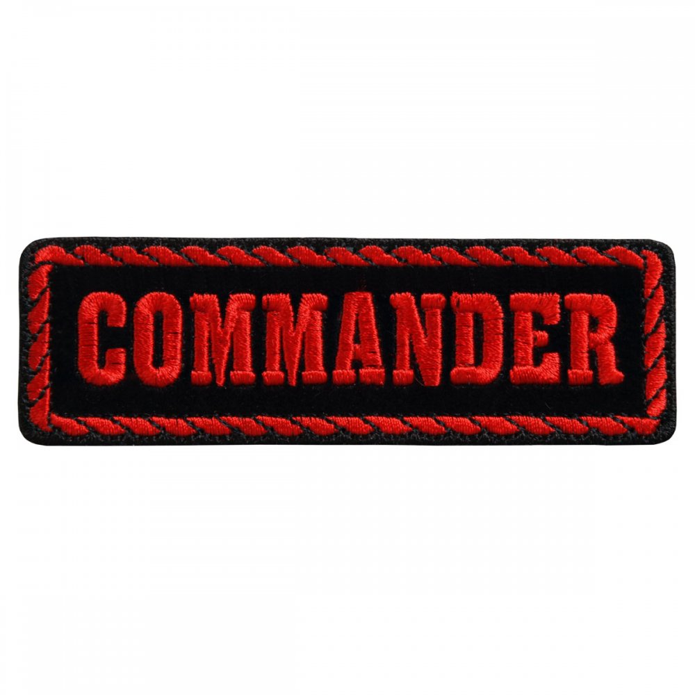red Commander patch
