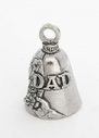 gift bell dad holding child hand