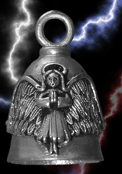 bell  with praying angle molded in