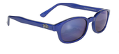 blue frames blue lens glasses
