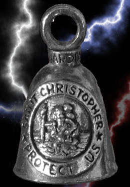 Bell, saint christopher protect us around image